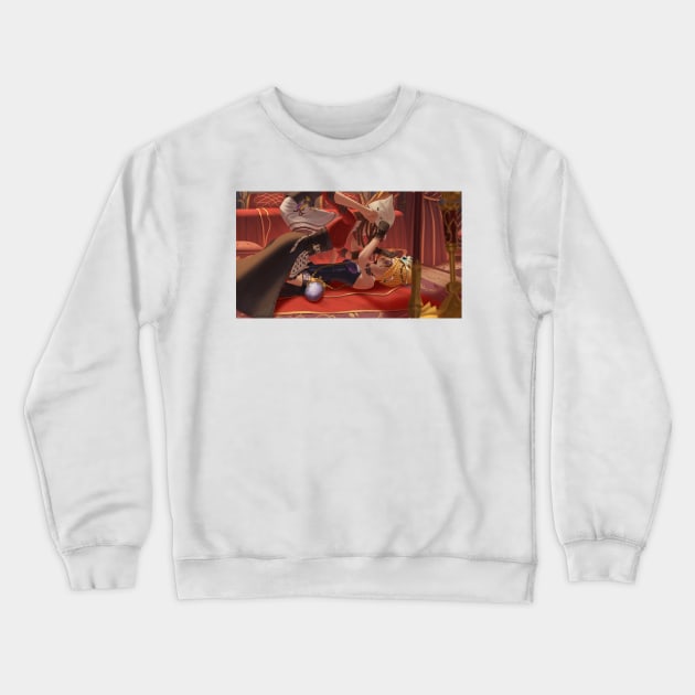 The quarrel between Phonograph and Kroto Crewneck Sweatshirt by gagimas